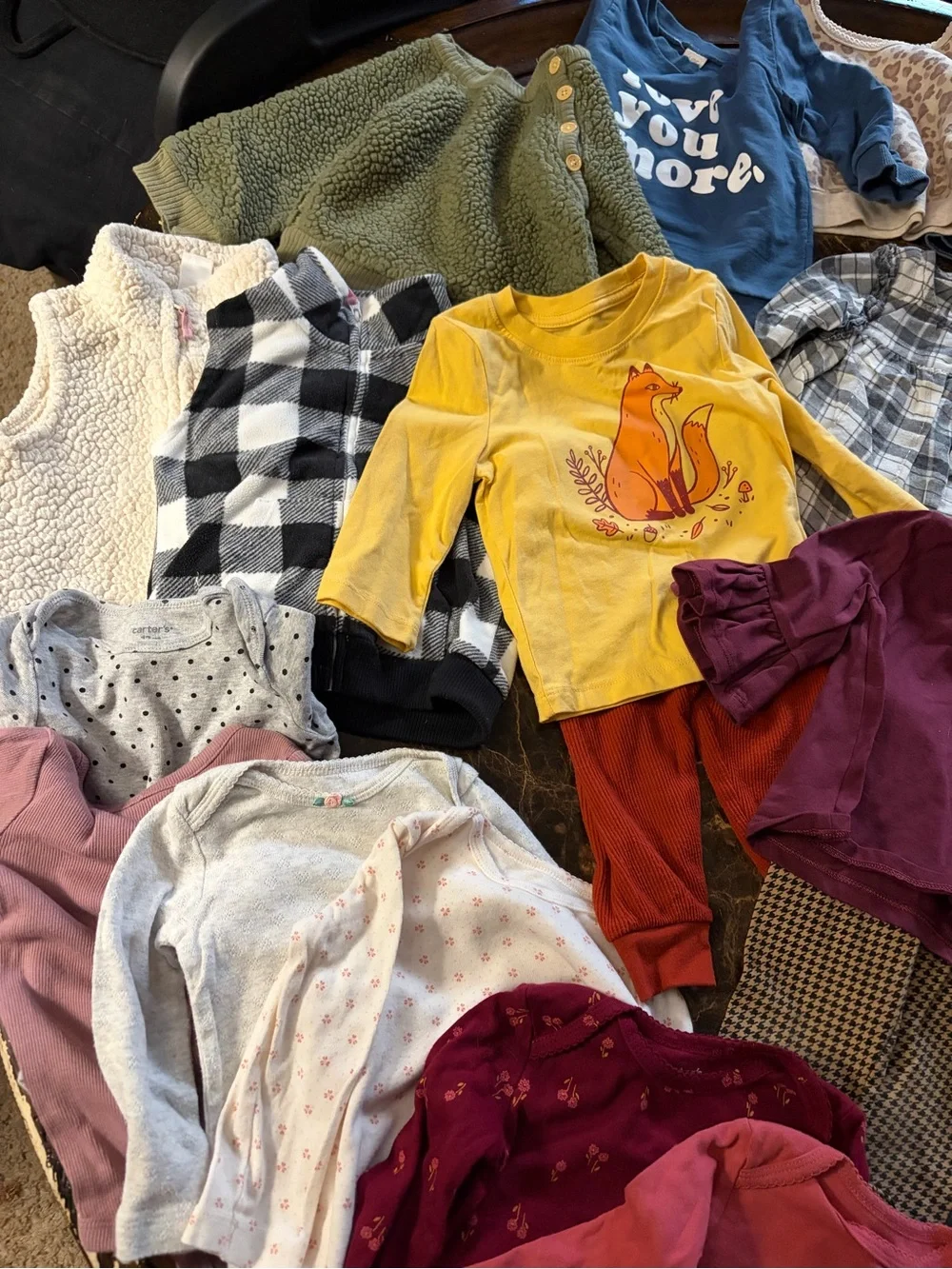 Fall baby girl clothes bundle